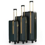 PC Material PC 923 Leather‑Grain, Gold Aluminum‑Frame