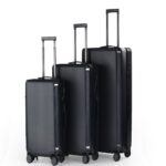 PC Material PC 922 Diagonal‑grain shell with black aluminum frame