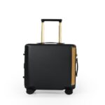 PC Material PC 922 Diagonal‑grain shell with gold aluminum frame