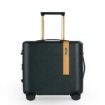 PC Material PC 923 Leather‑Grain, Gold Aluminum‑Frame