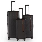PC Material PC 923 Leather‑Textured, Black Aluminum‑Frame
