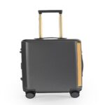 PC Material PC 922 Diagonal‑grain shell with gold aluminum frame