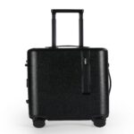 PC Material PC 923 Leather‑Textured, Black Aluminum‑Frame