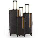 PC Material PC 923 Leather‑Grain, Gold Aluminum‑Frame