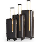 PC Material PC 923 Leather‑Grain, Gold Aluminum‑Frame